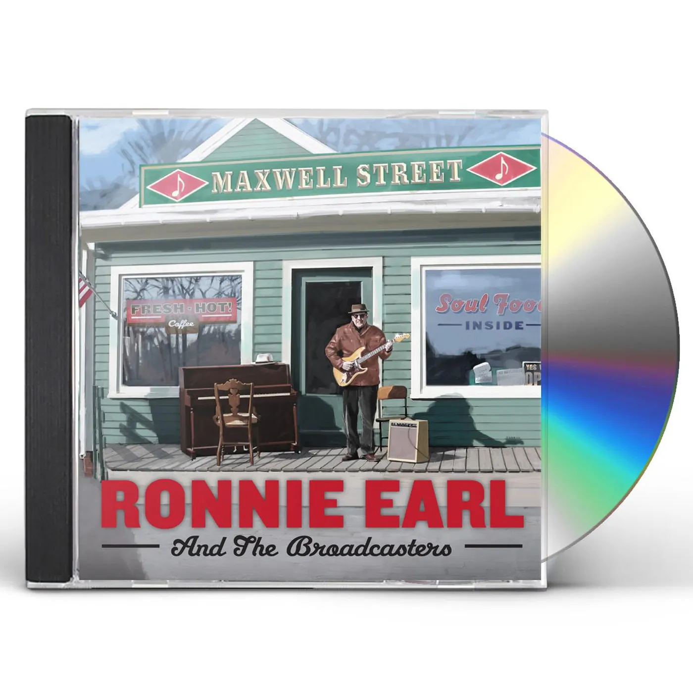 Ronnie Earl & The Broadcasters MAXWELL STREET CD