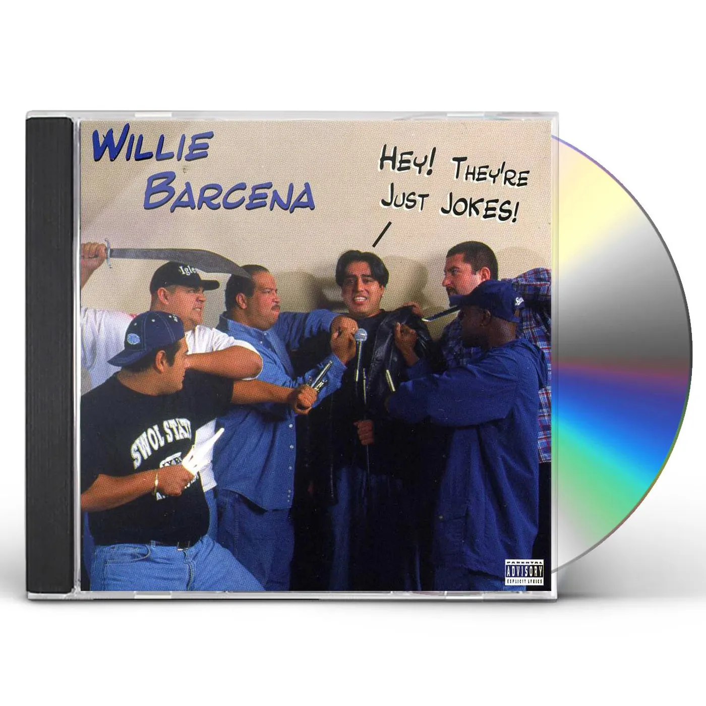 Willie Barcena HEY THEY'RE JUST JOKES CD