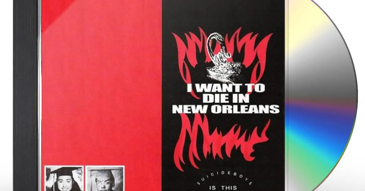 uicideboy$ I WANT TO DIE IN NEW ORLEANS CD