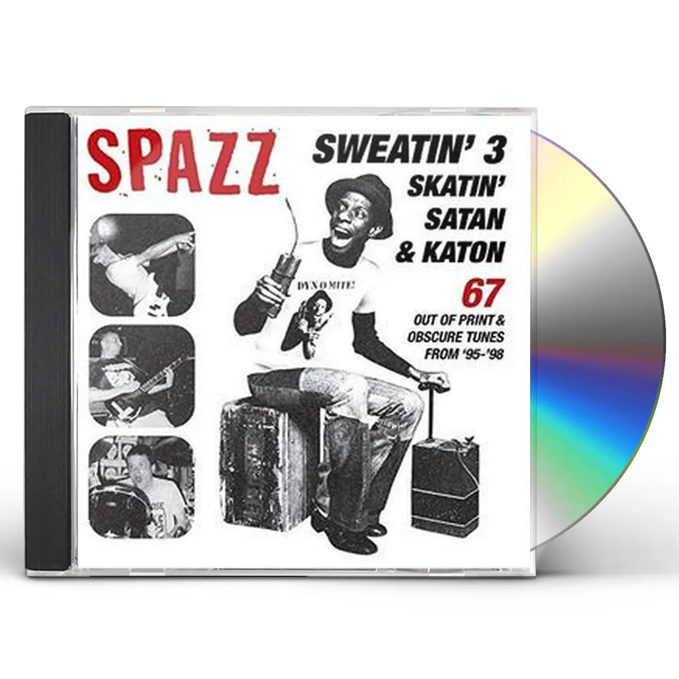 Spazz SWEATIN 3: SKATIN' SATAN & KATON CD