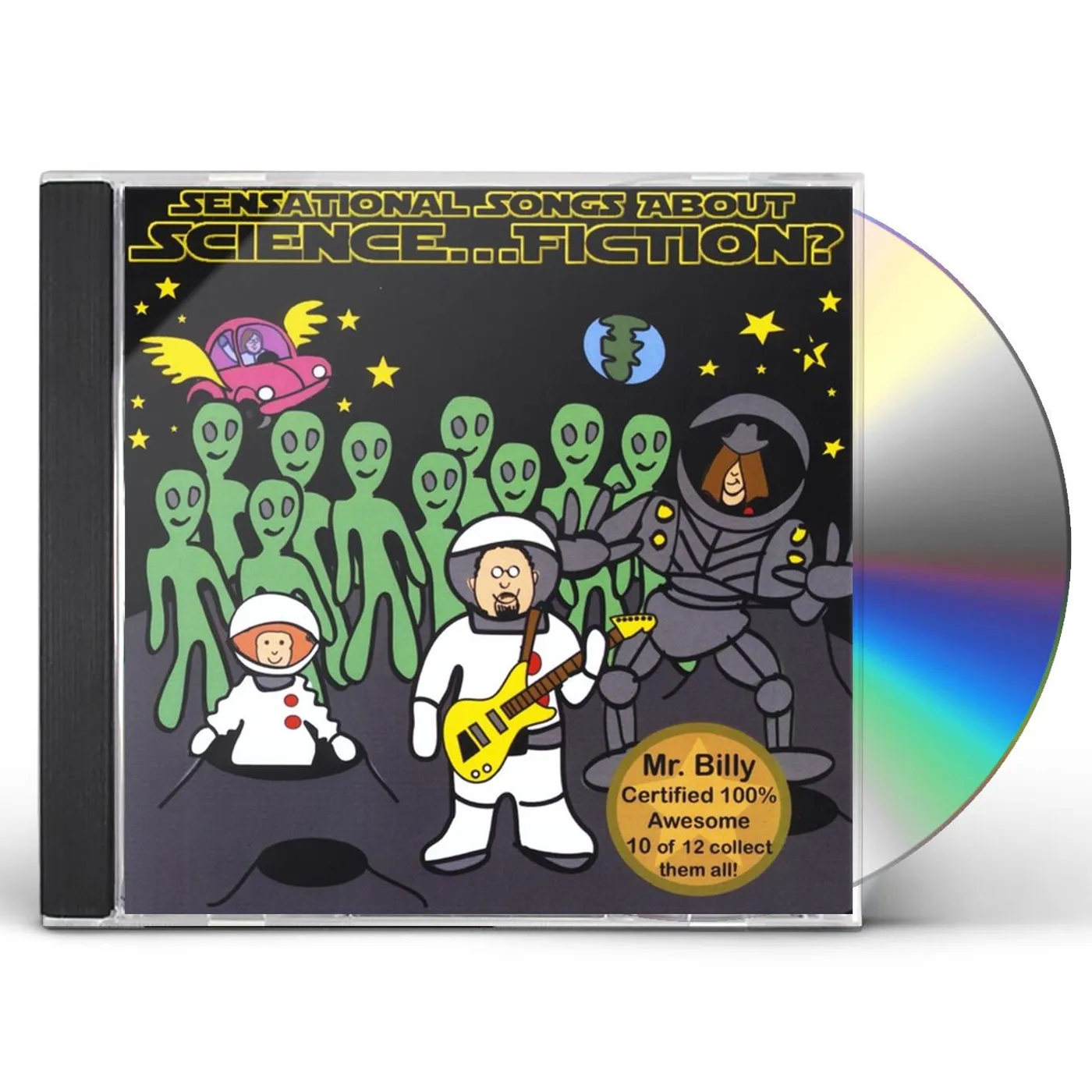 Mr. Billy SENSATIONAL SONGS ABOUT SCIENCE FICTION? CD