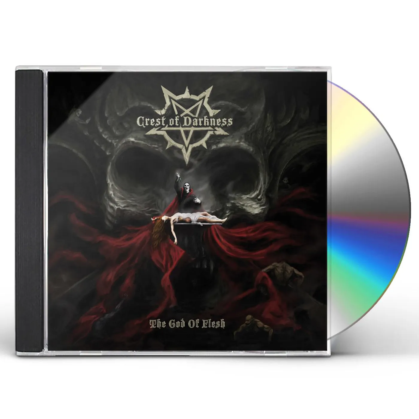 Crest Of Darkness GOD OF FLESH CD