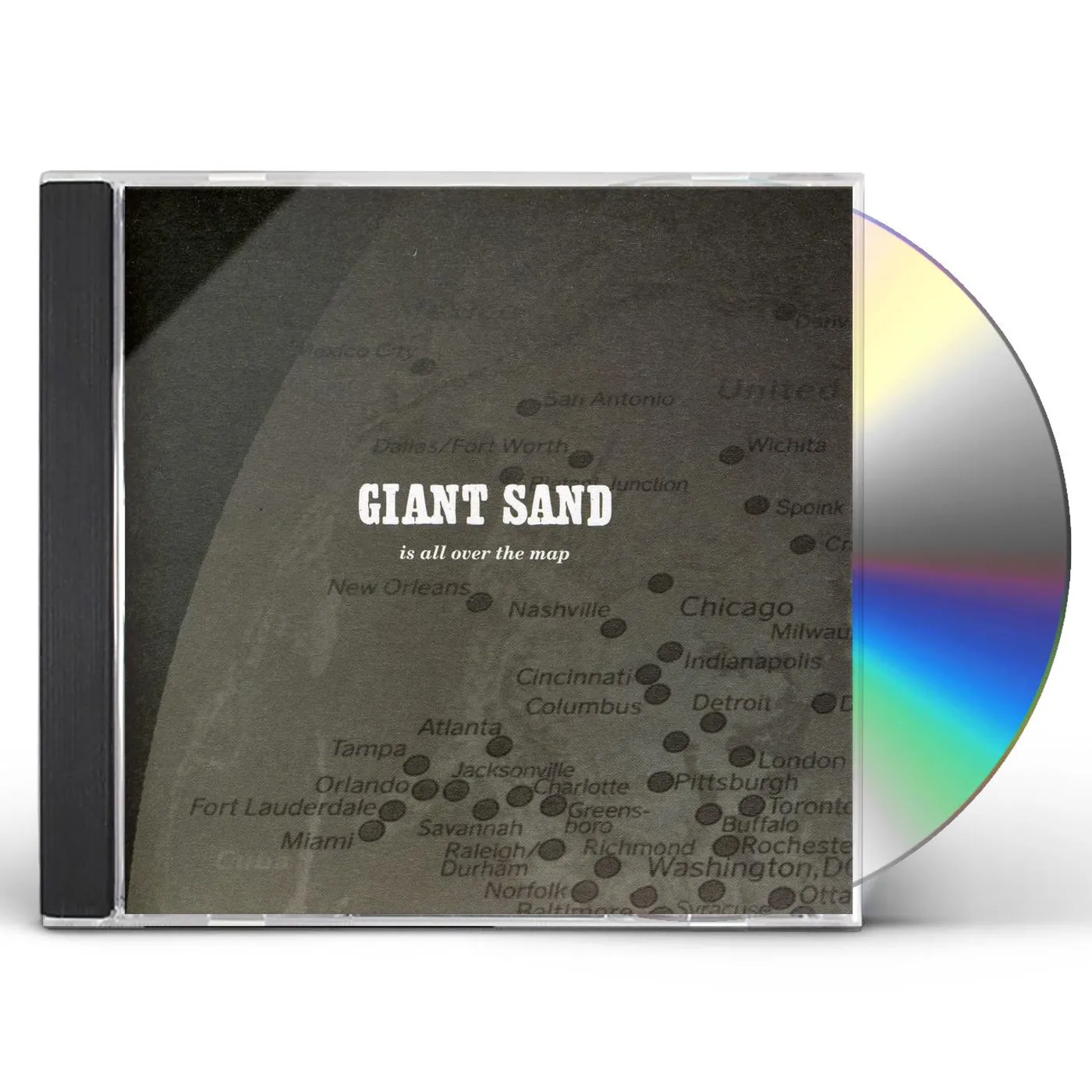 Giant Sand IS ALL OVER THE MAP: 25TH ANNIVERSARY EDITION CD