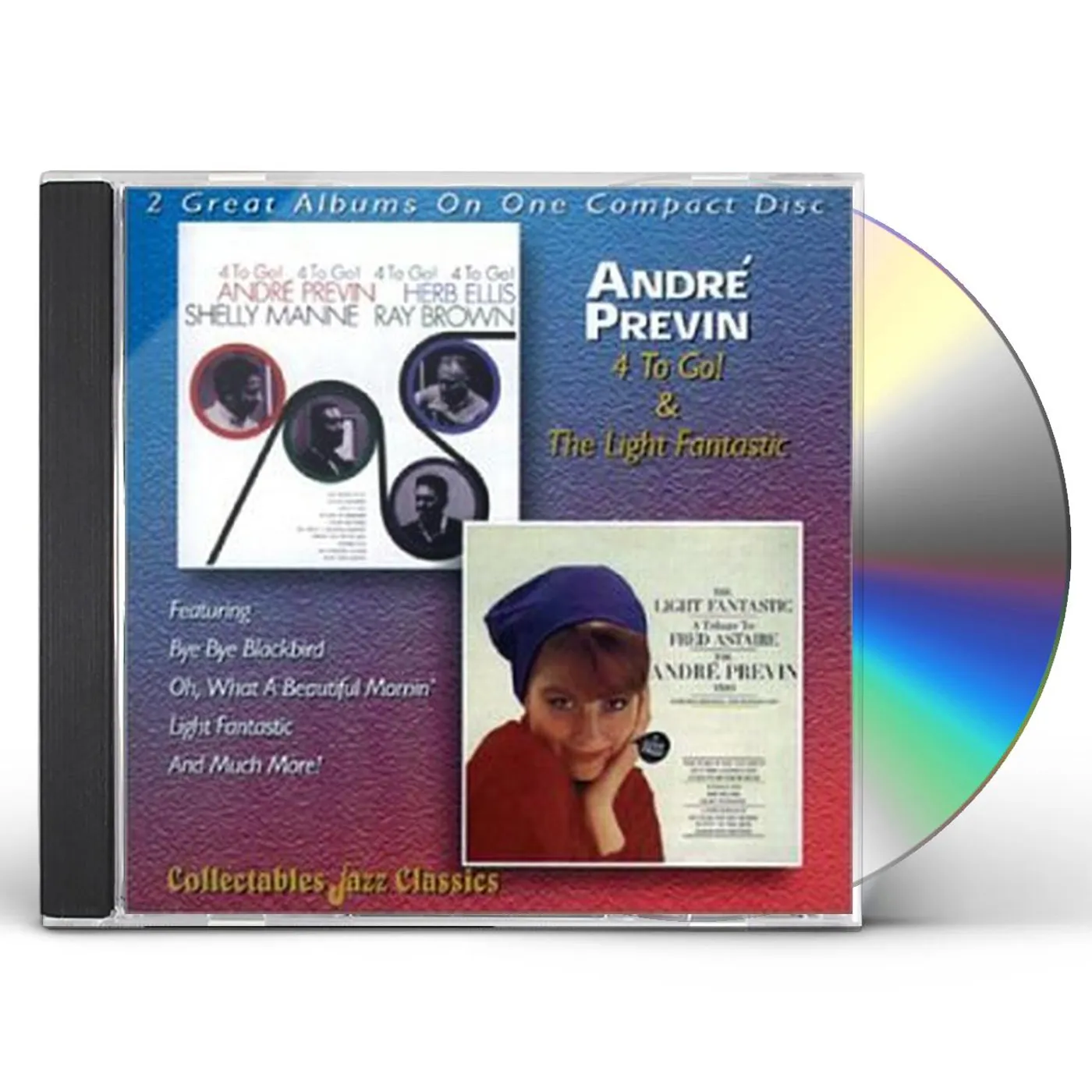 Andre Previn 4 TO GO / LIGHT FANTASTIC CD