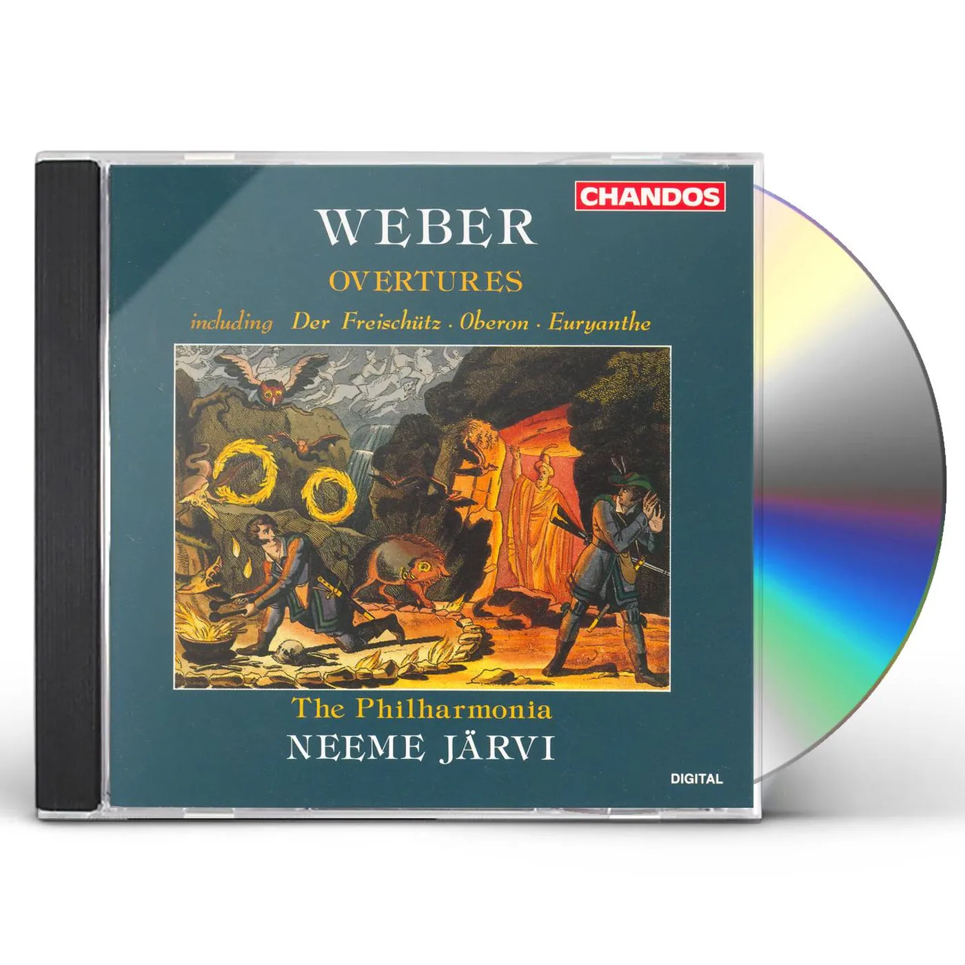 Carl Maria von Weber OVERTURES CD