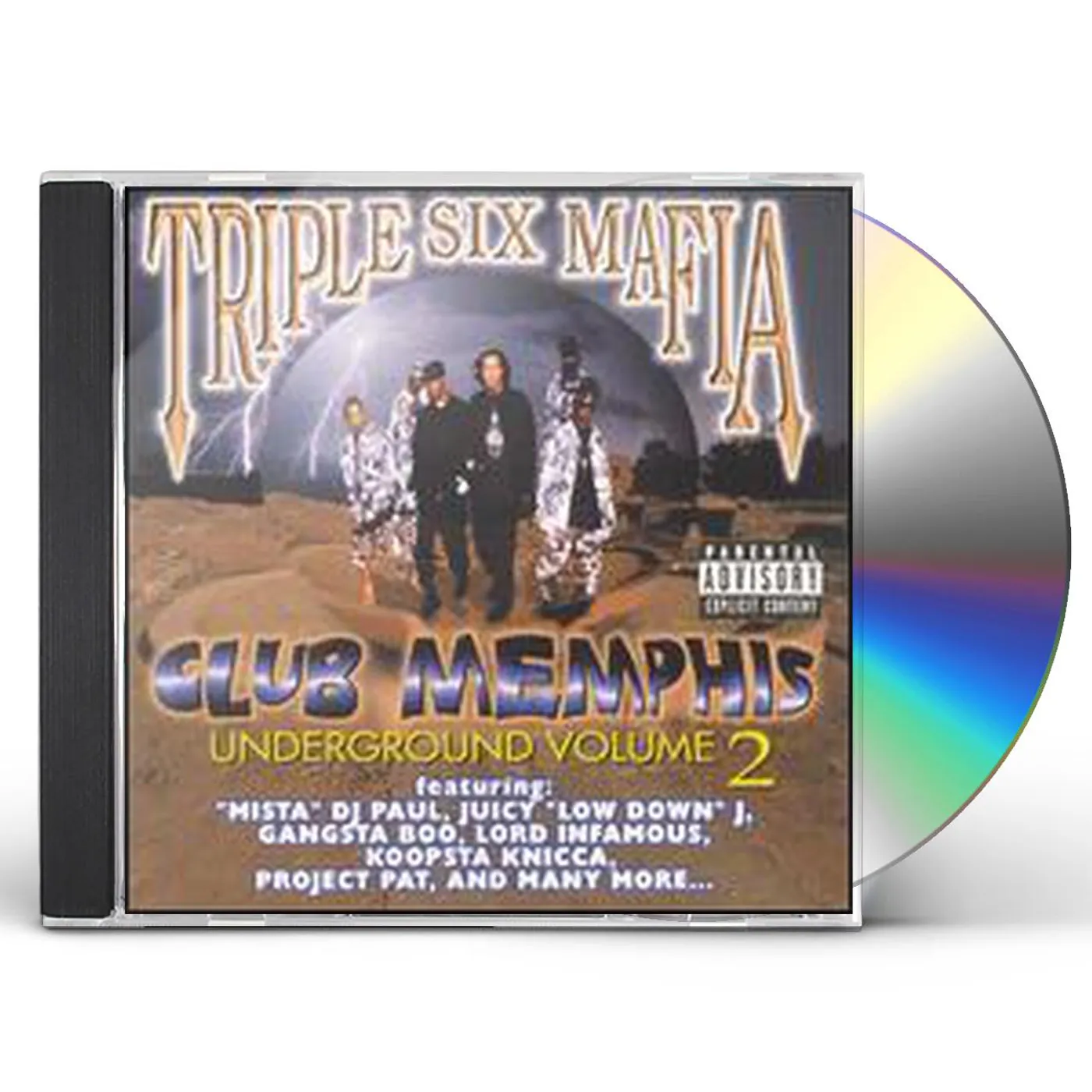 Three 6 Mafia CLUB MEMPHIS UNDERGROUND 2 CD