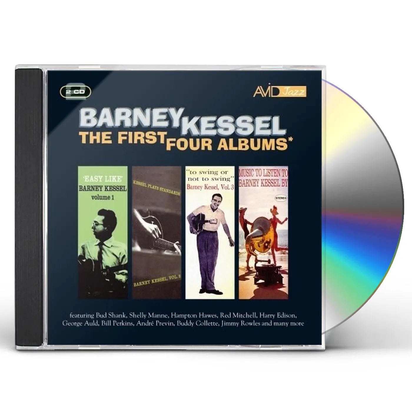 Barney Kessel FIRST FOUR ALBUMS CD