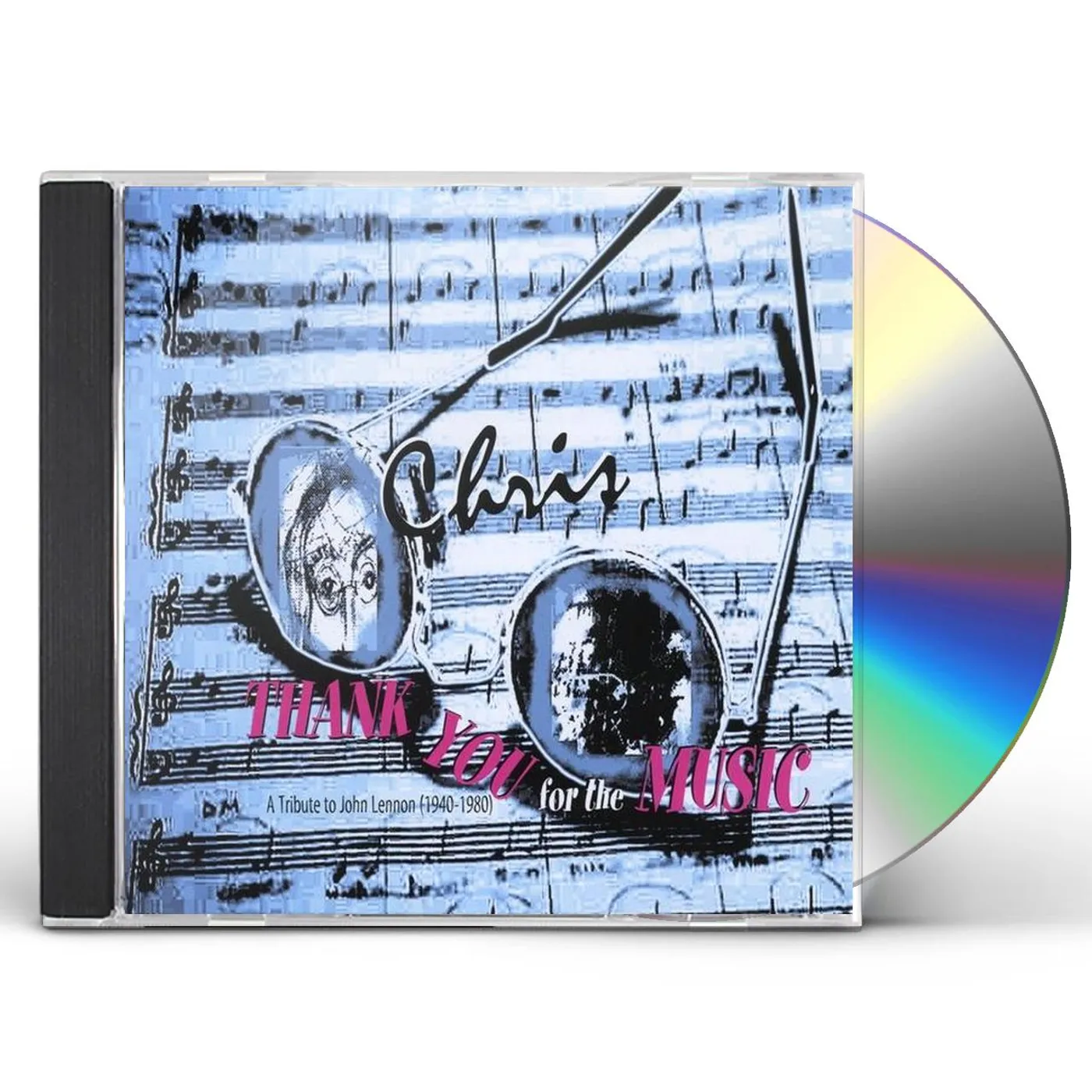 CHRIS THANK YOU FOR THE MUSIC CD