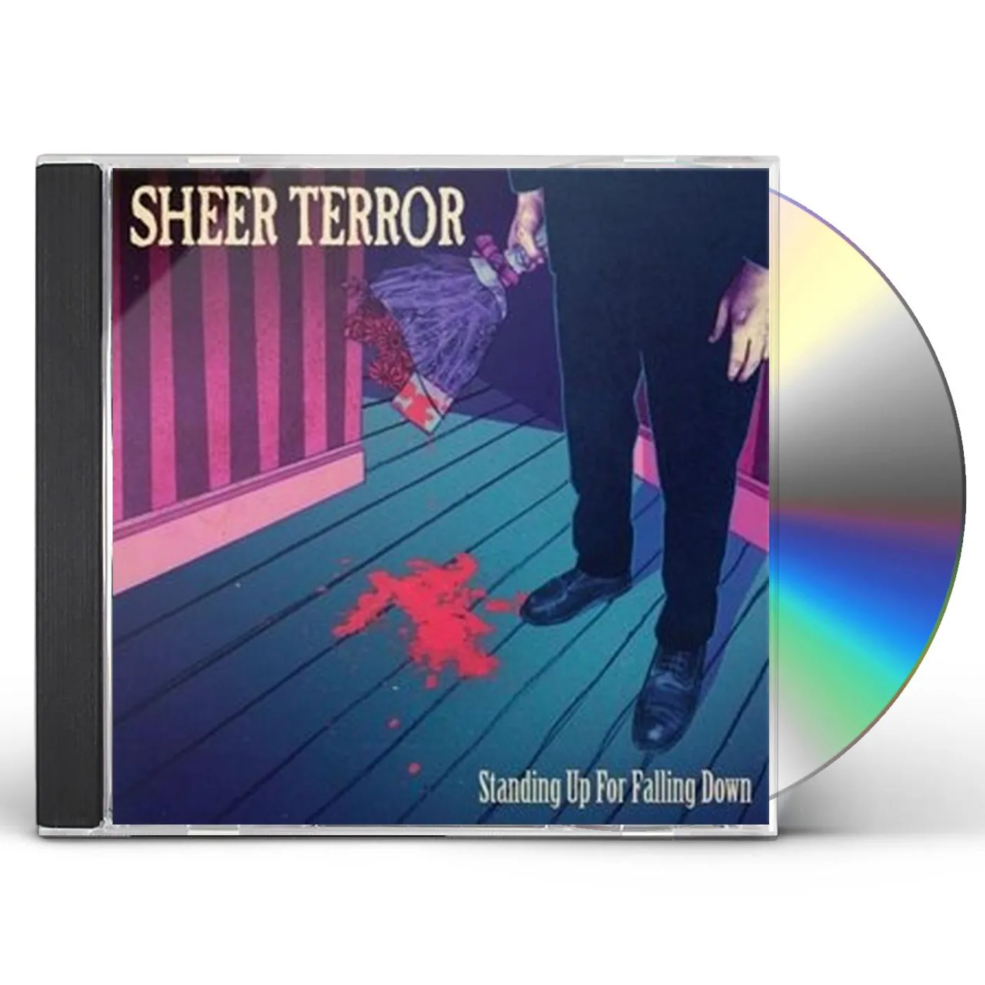 Sheer Terror STANDING UP FOR FALLING DOWN CD