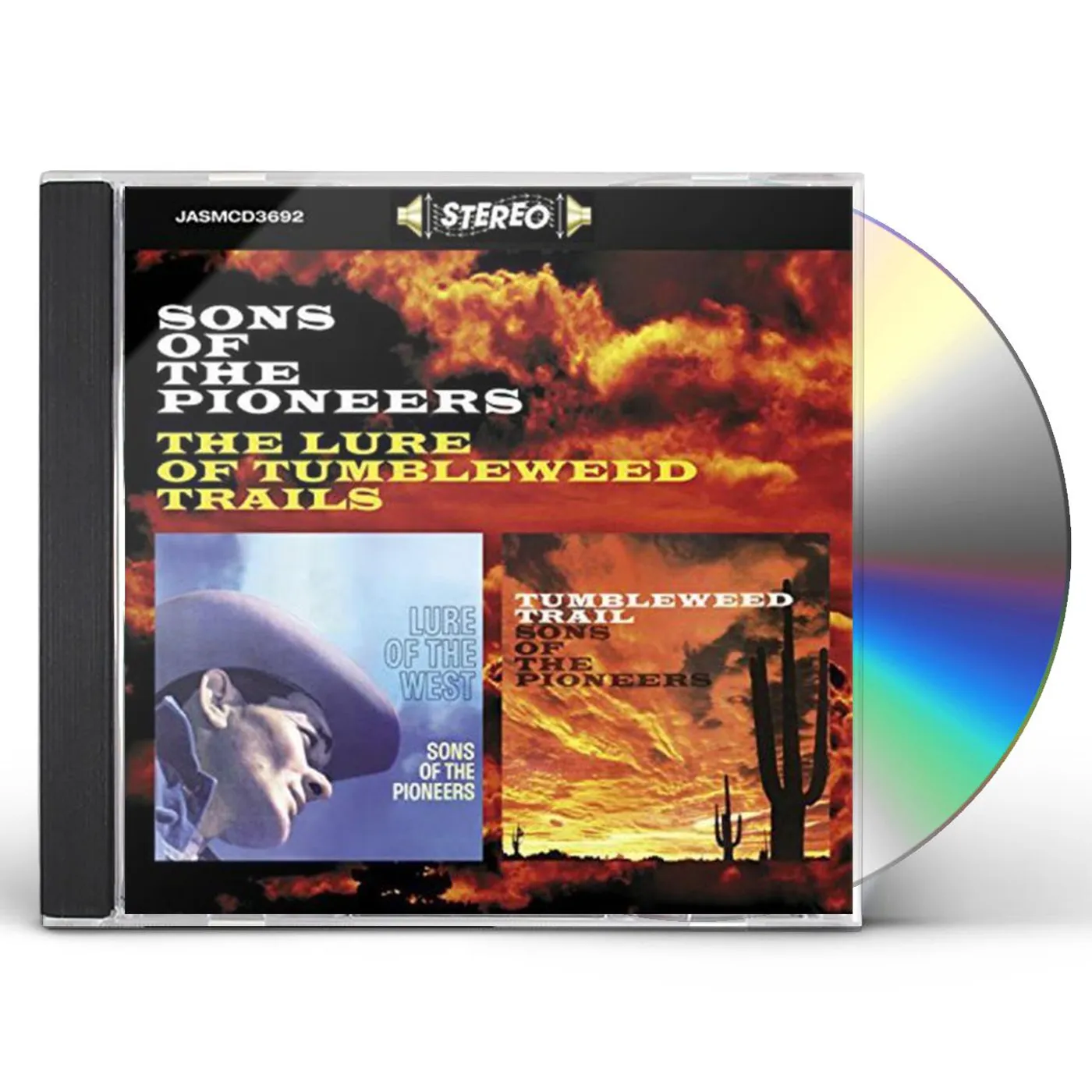 Sons of the Pioneers LURE OF TUMBLEWEED TRAILS CD