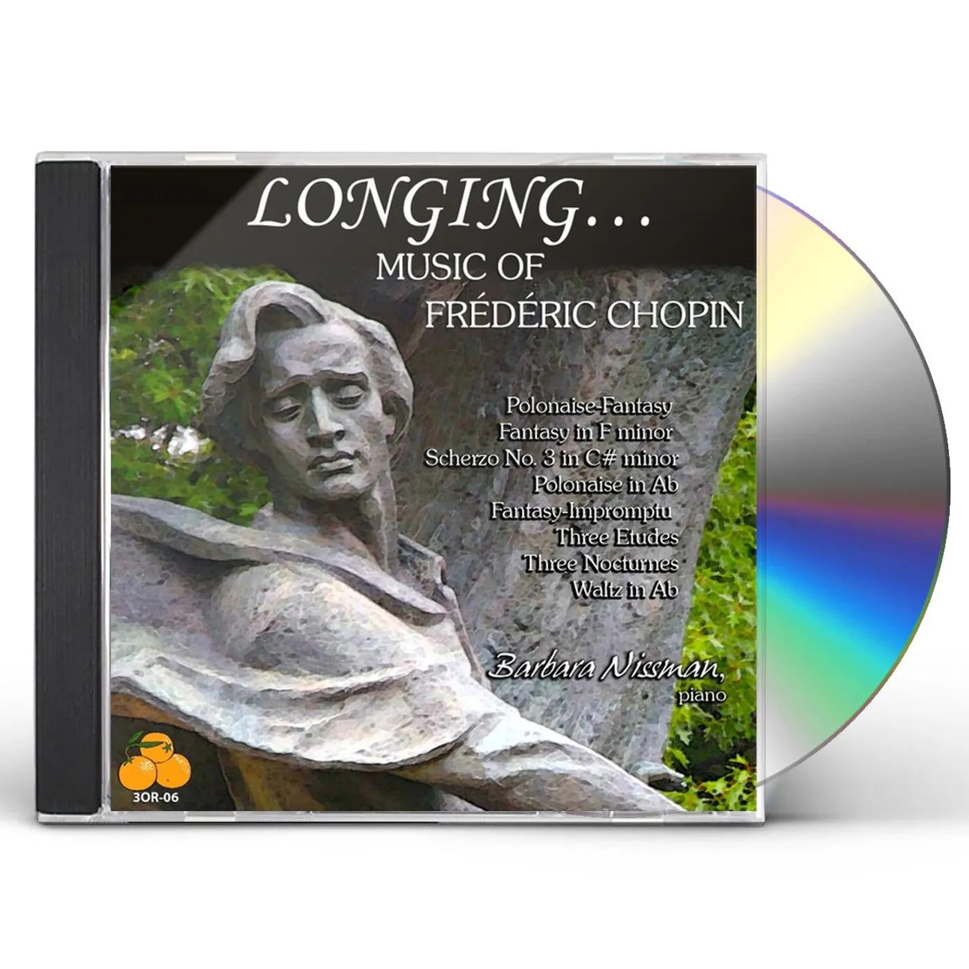 Barbara Nissman LONGING MUSIC OF FREDERIC CHOPIN CD
