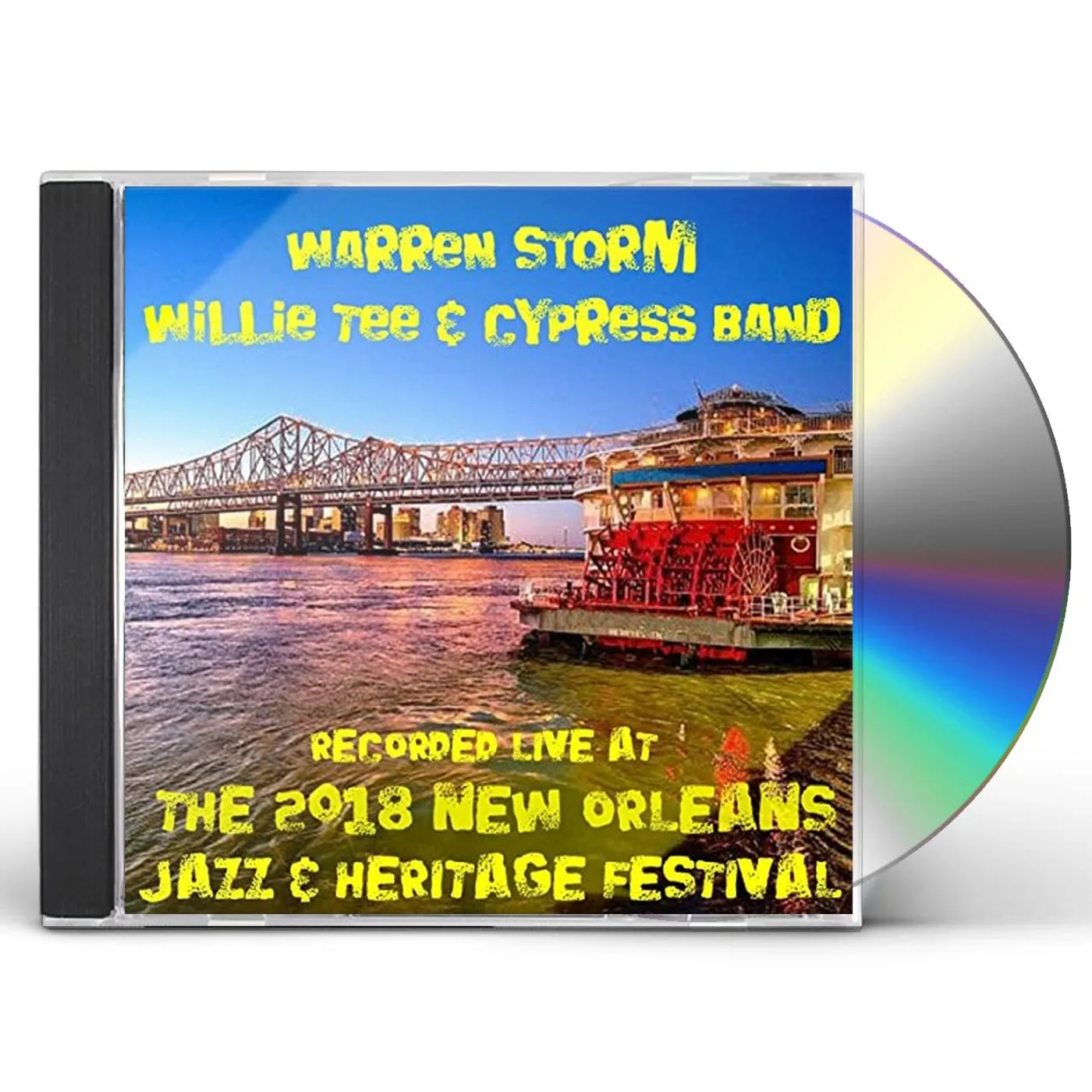 Warren Storm LIVE AT JAZZFEST 2018 CD