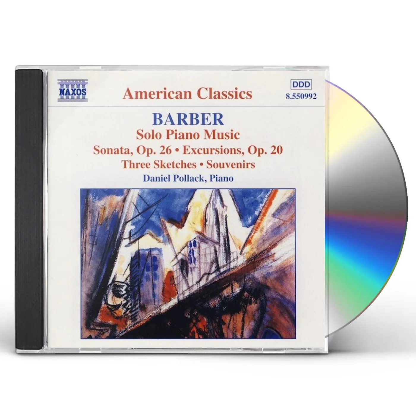 Barber SOLO PIANO MUSIC CD