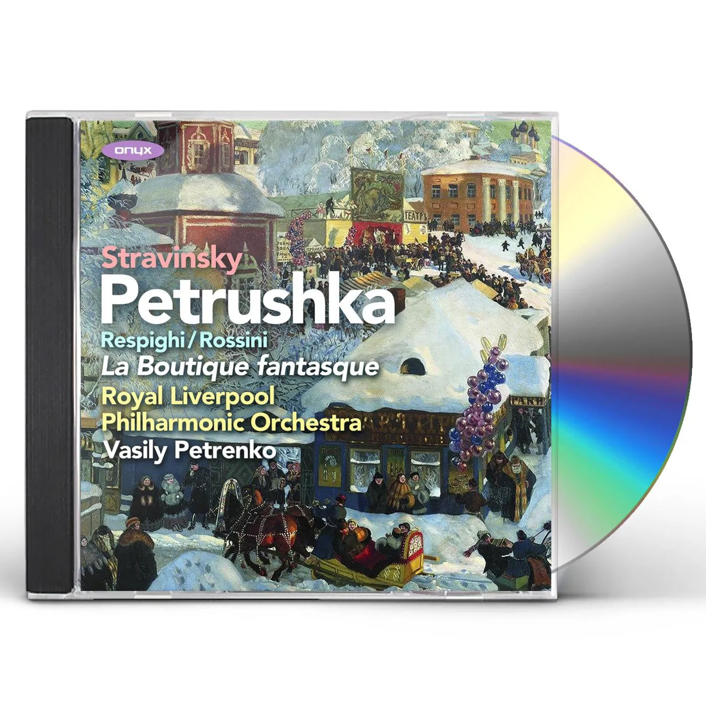Royal Liverpool Philharmonic Orchestra STRAVINSKY: PETRUSKA; ROSSINI/RESPIGHI: LA CD