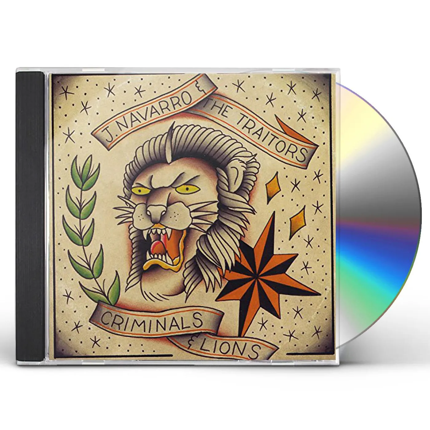 J Navarro & the Traitors CRIMINALS & LIONS CD