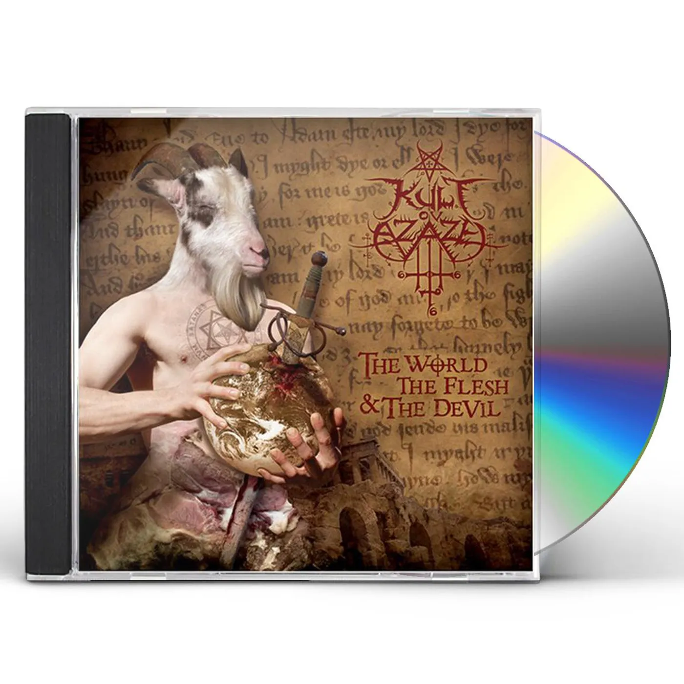 Kult Ov Azazel WORLD THE FLESH THE DEVIL CD
