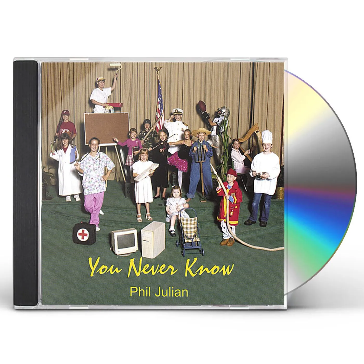 Phil Julian YOU NEVER KNOW CD