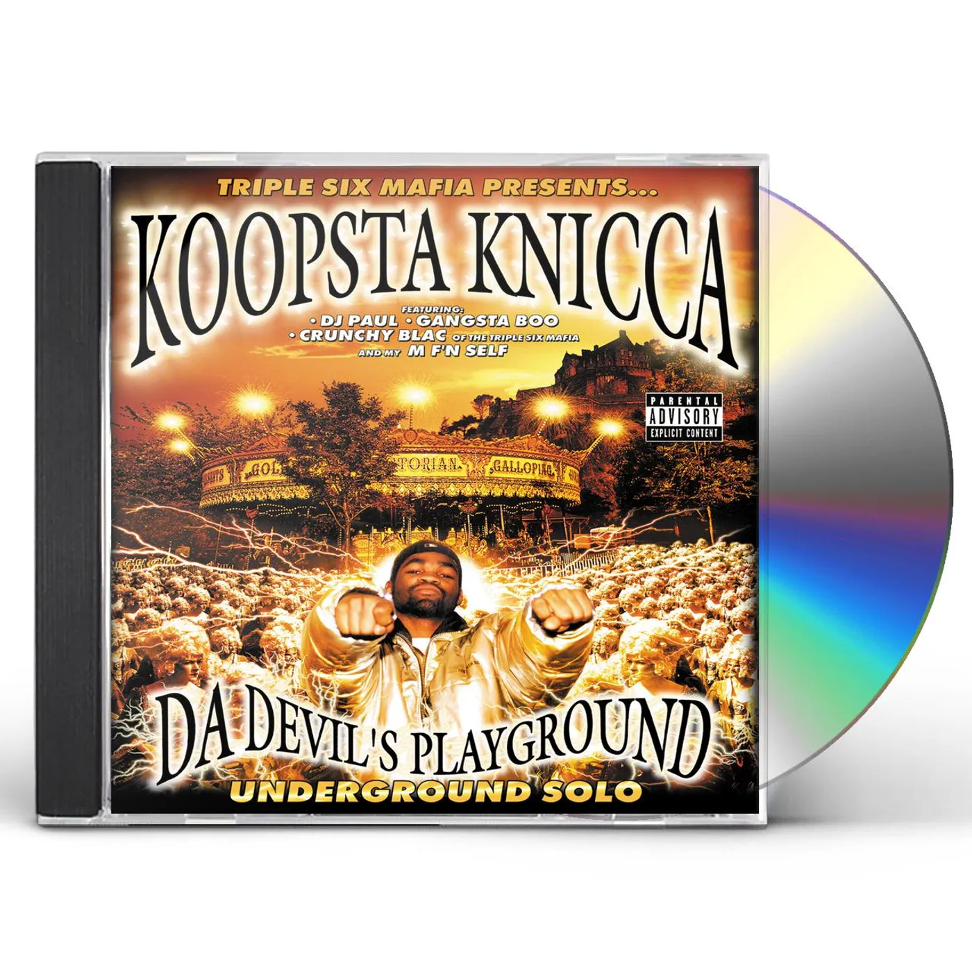Koopsta Knicca DA DEVIL'S PLAYGROUND / UNDERGROUND SOLO CD