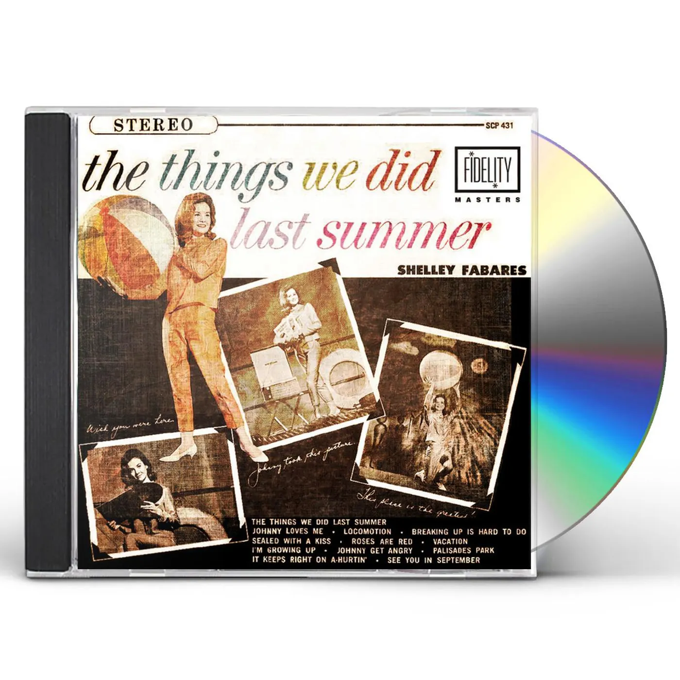 Shelley Fabares THINGS WE DID LAST SUMMER CD