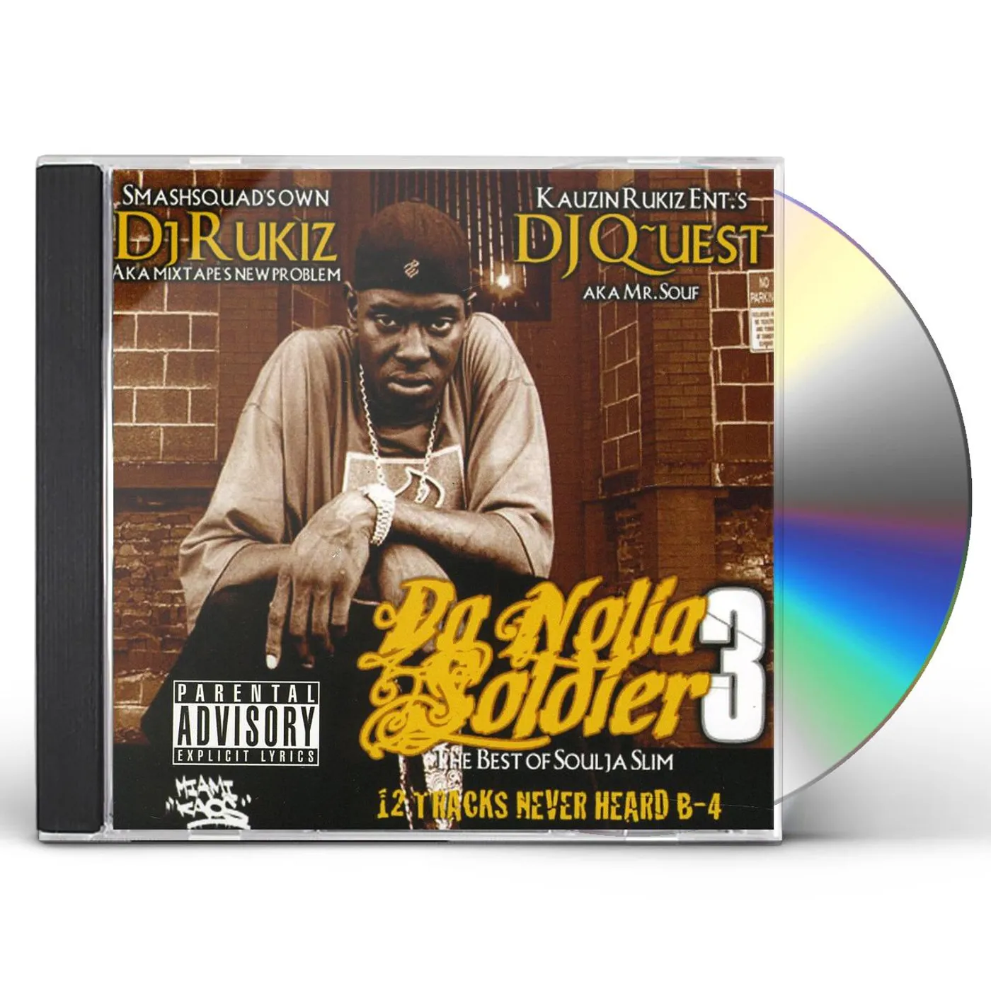 Soulja Slim DA NOLIA 3 CD