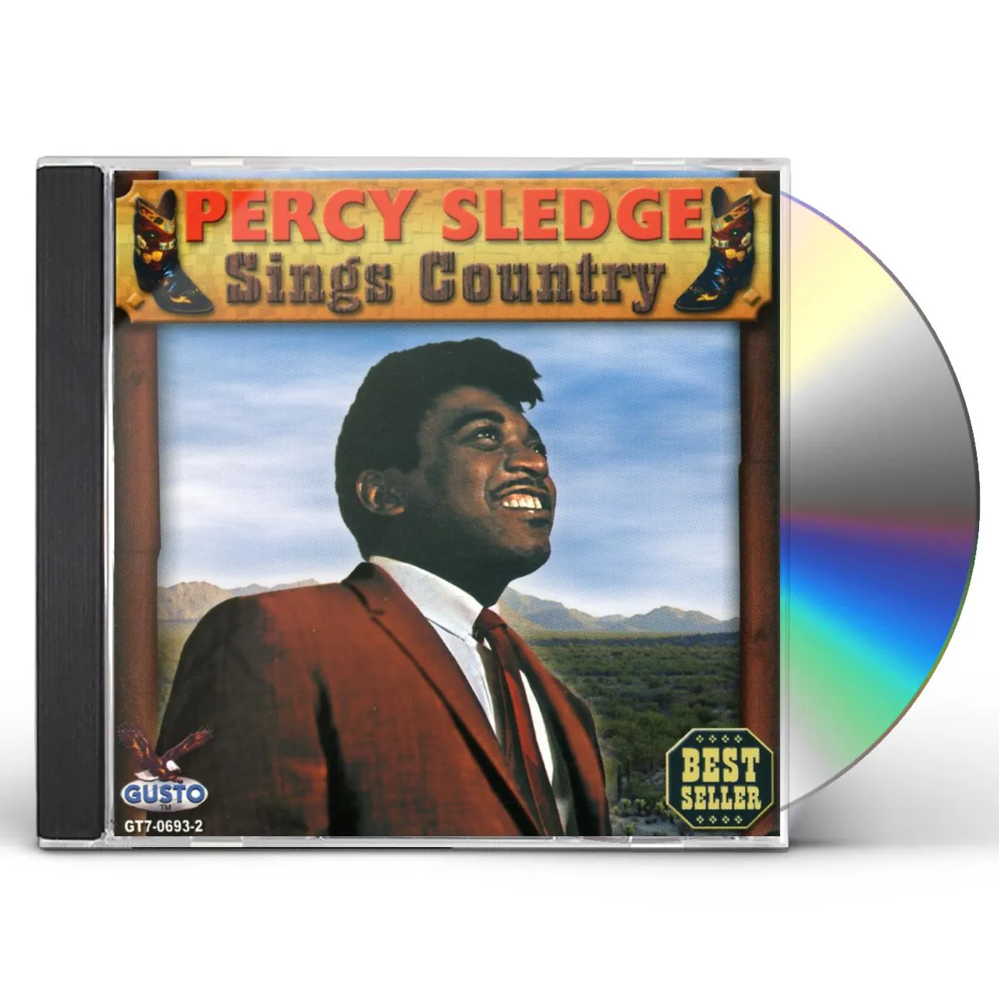 Percy Sledge SINGS COUNTRY CD
