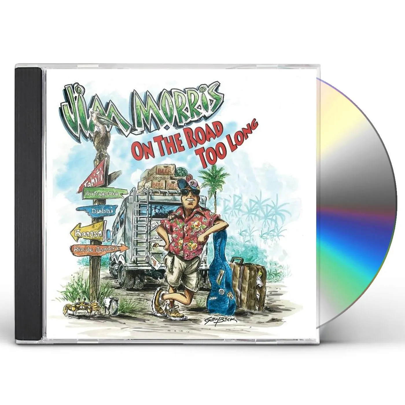 Jim Morris ON THE ROAD TOO LONG CD