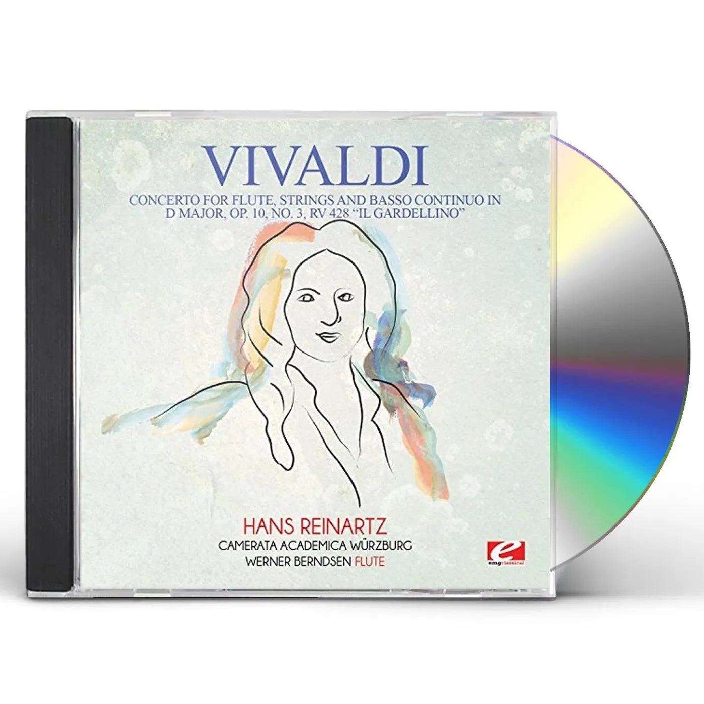 Vivaldi CONCERTO FOR FLUTE STRINGS & BASSO CONTINUO IN D CD