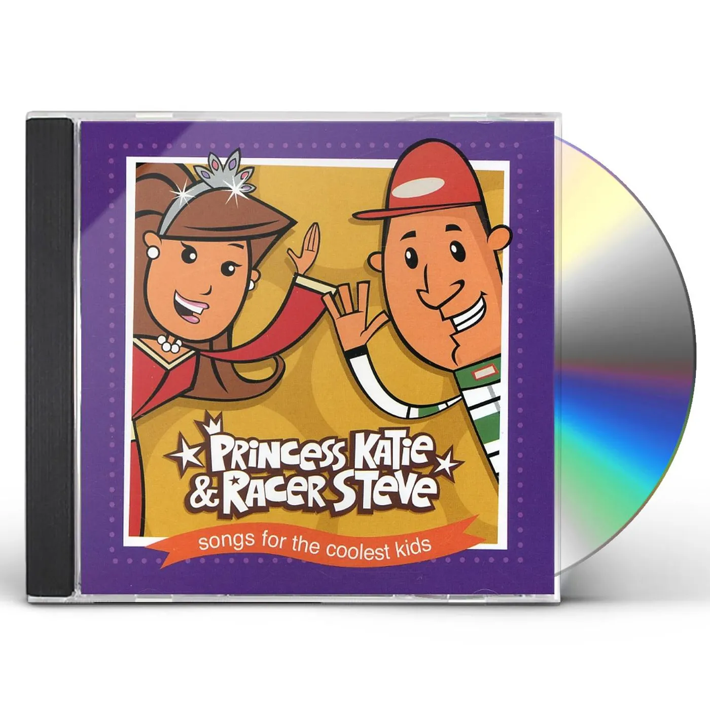 Princess Katie & Racer Steve SONGS FOR THE COOLEST KIDS CD