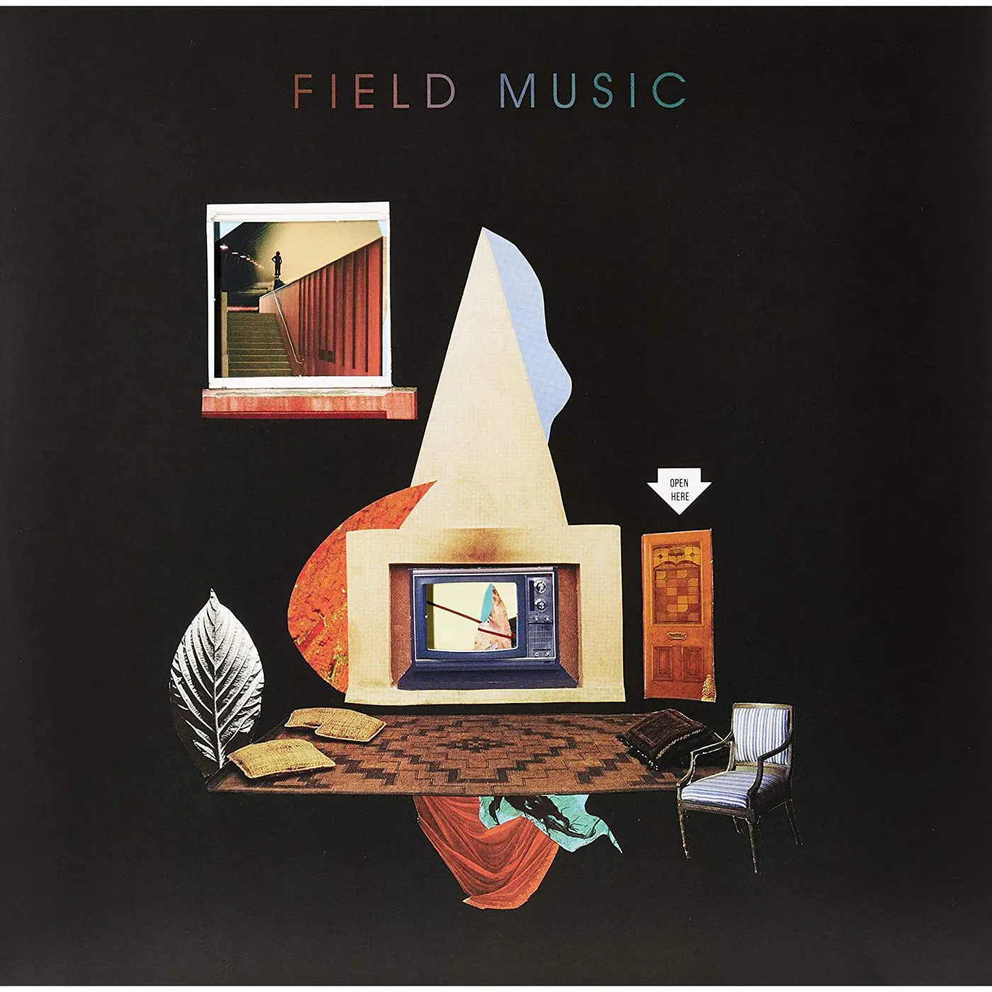 Field Music OPEN HERE - (BLUE VINYL) Vinyl Record