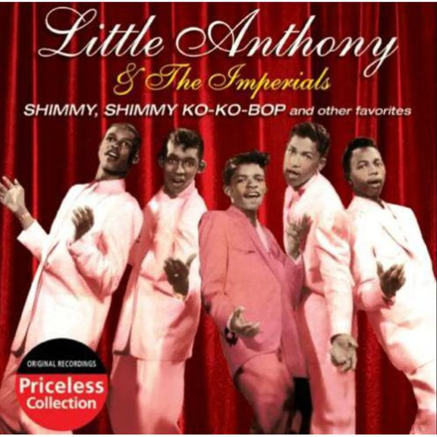 Little Anthony & The Imperials SHIMMY SHIMMY KO-KO BOP & OTHER FAVORITES CD