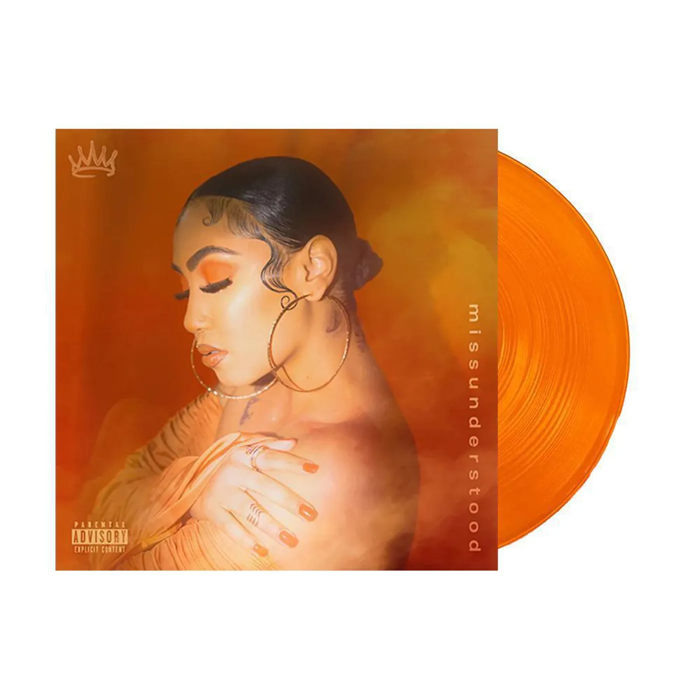 Queen Naija Missunderstood (Translucent Orange) Vinyl Record