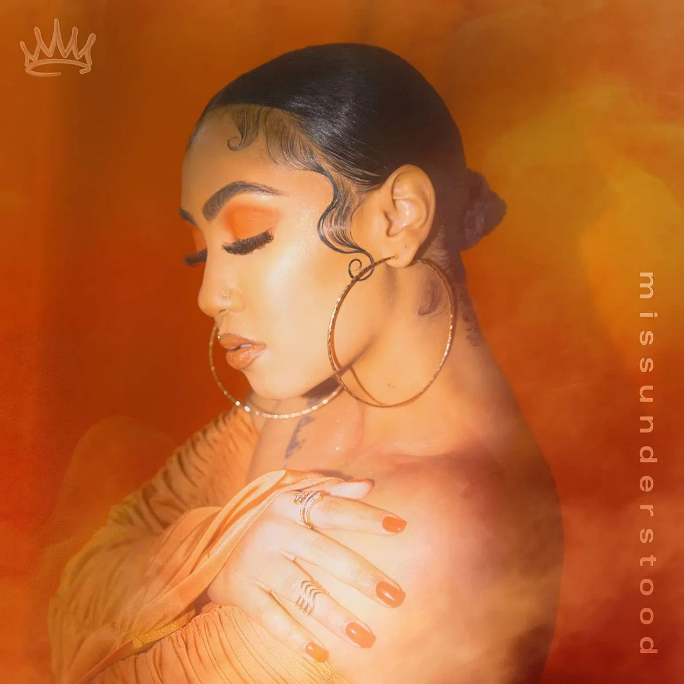 Queen Naija Missunderstood (Translucent Orange) Vinyl Record