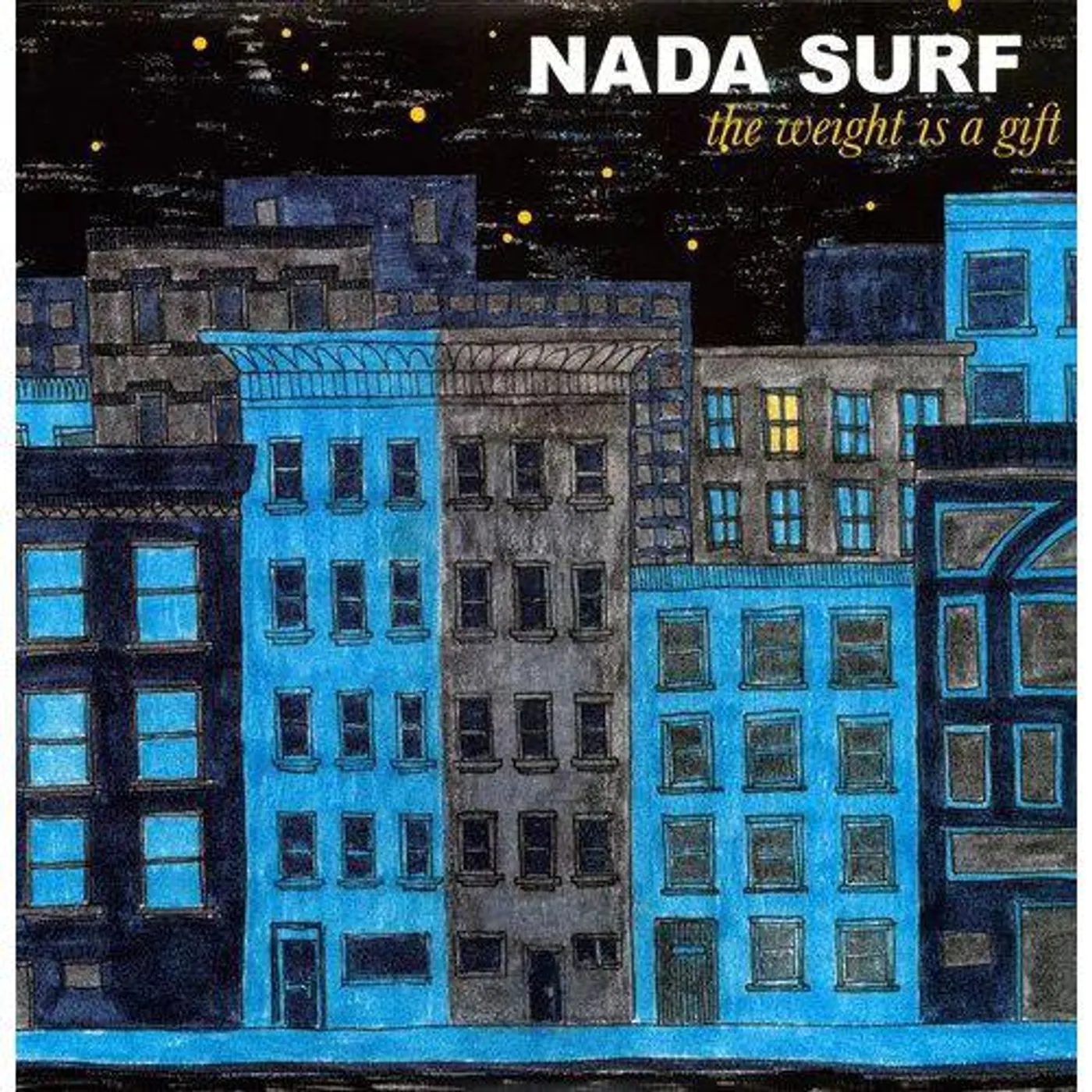 Nada Surf WEIGHT IS A GIFT (OPAQUE WHITE VINYL) (AMS EXCLUSIVE) Vinyl Record