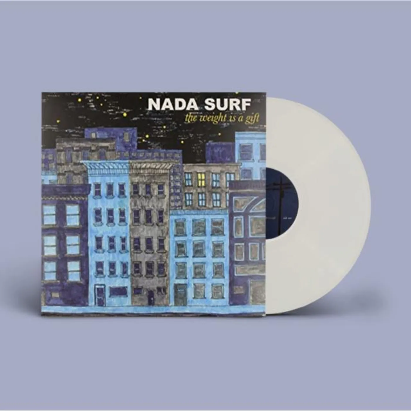 Nada Surf WEIGHT IS A GIFT (OPAQUE WHITE VINYL) (AMS EXCLUSIVE) Vinyl Record