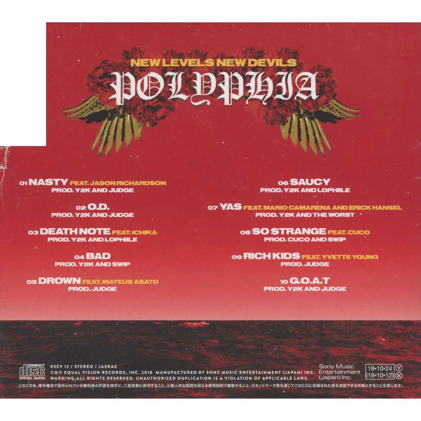 Polyphia NEW LEVELS NEW DEVILS CD