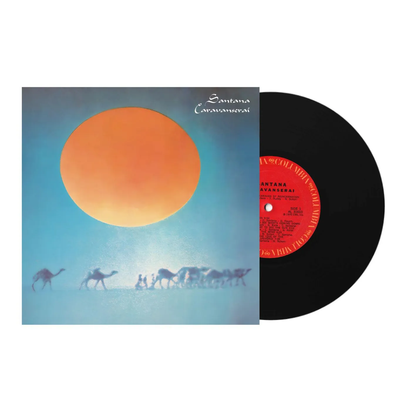 Santana Caravanserai Vinyl Record