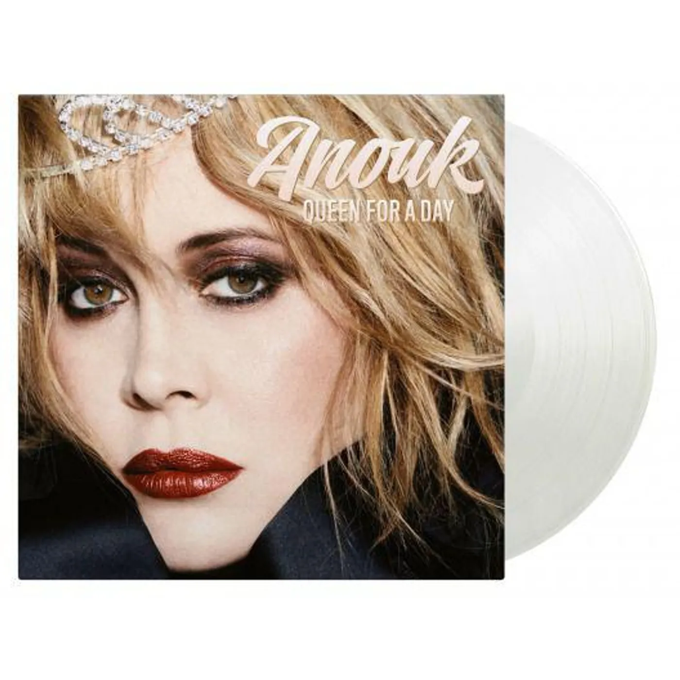 Anouk QUEEN FOR A DAY (180G/WHITE VINYL) Vinyl Record