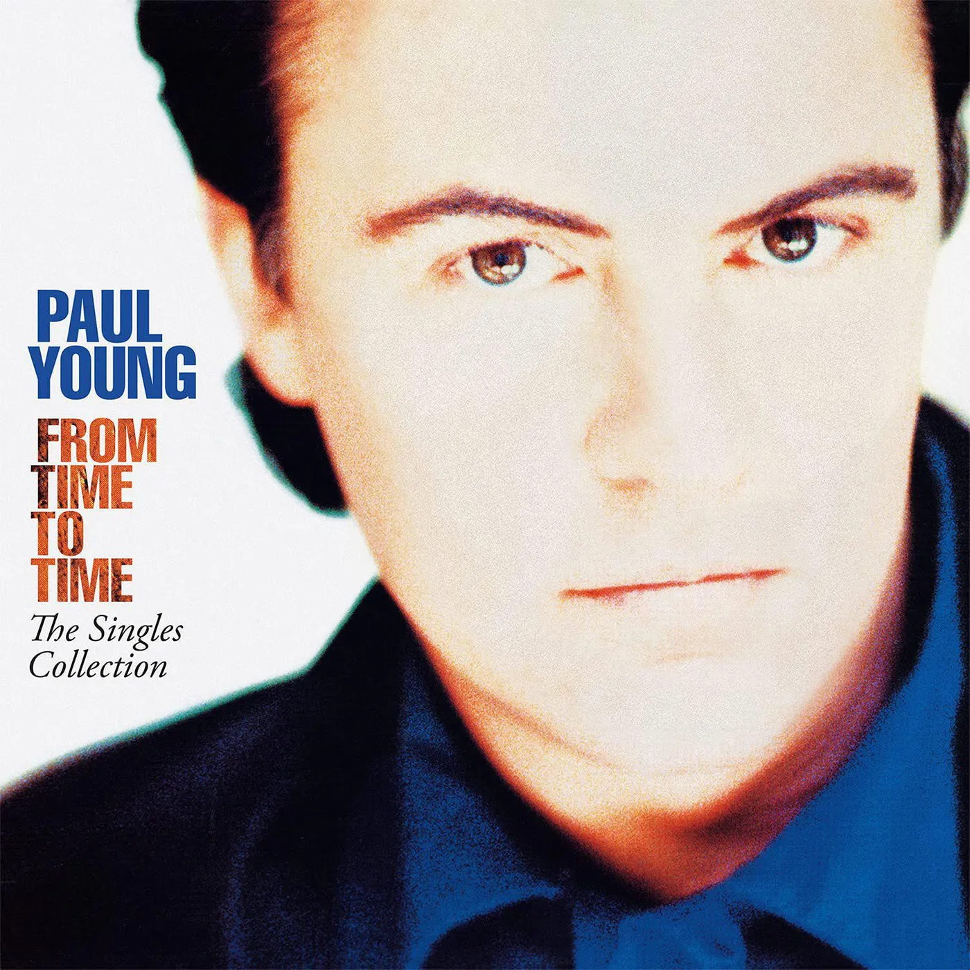 Paul Young FROM TIME TO TIME (SINGLES COLLECTION) (2LP/180G/TRANSLUCENT BLUE VINYL) Vinyl Record