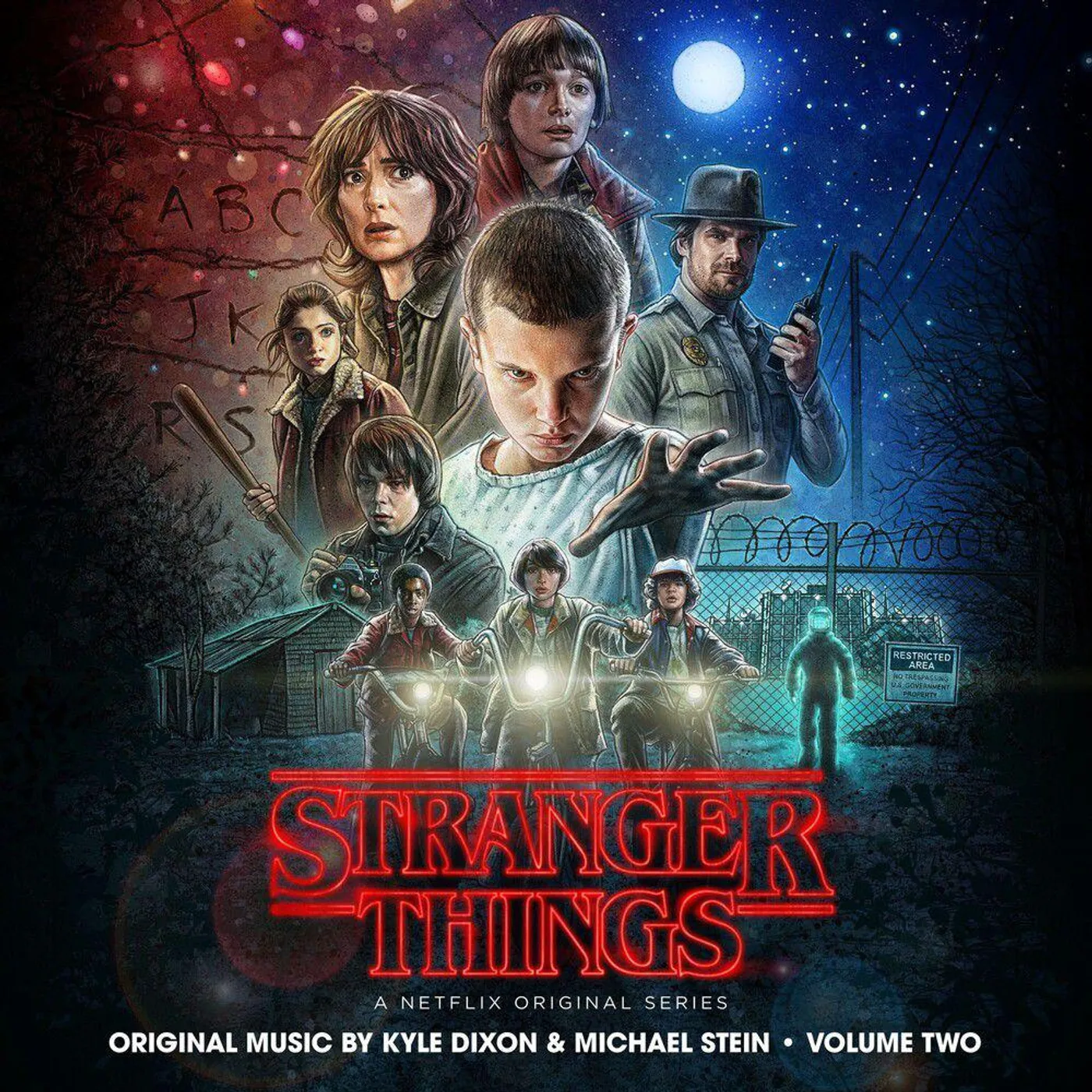 Kyle Dixon & Michael Stein Stranger Things Vol. 2  (Blue) Vinyl Record