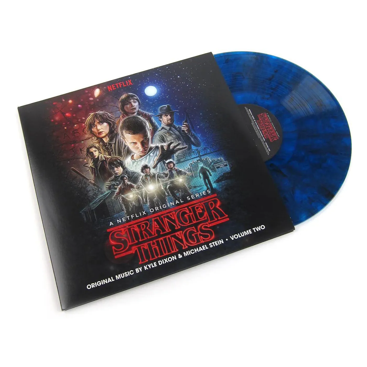 Kyle Dixon & Michael Stein Stranger Things Vol. 2  (Blue) Vinyl Record