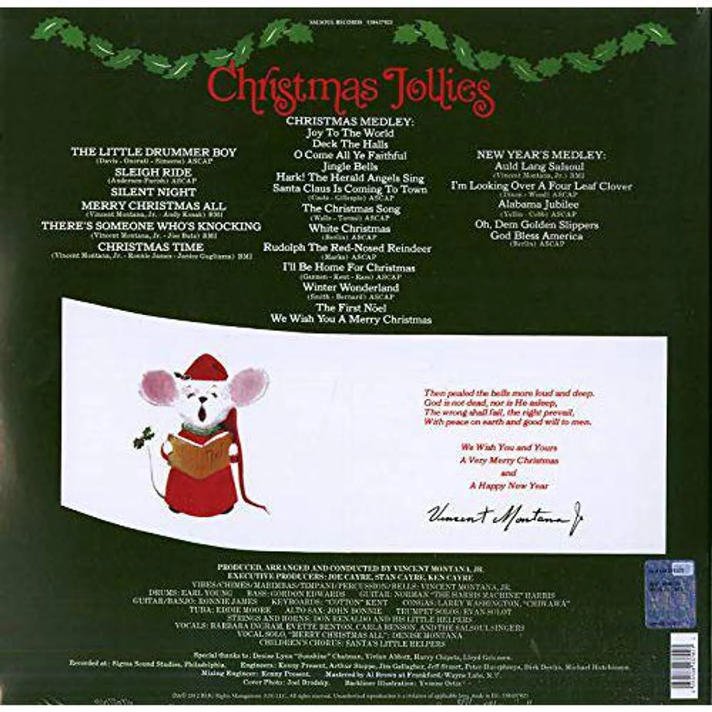 The Salsoul Orchestra Christmas Jollies (Red Colored) Vinyl Record