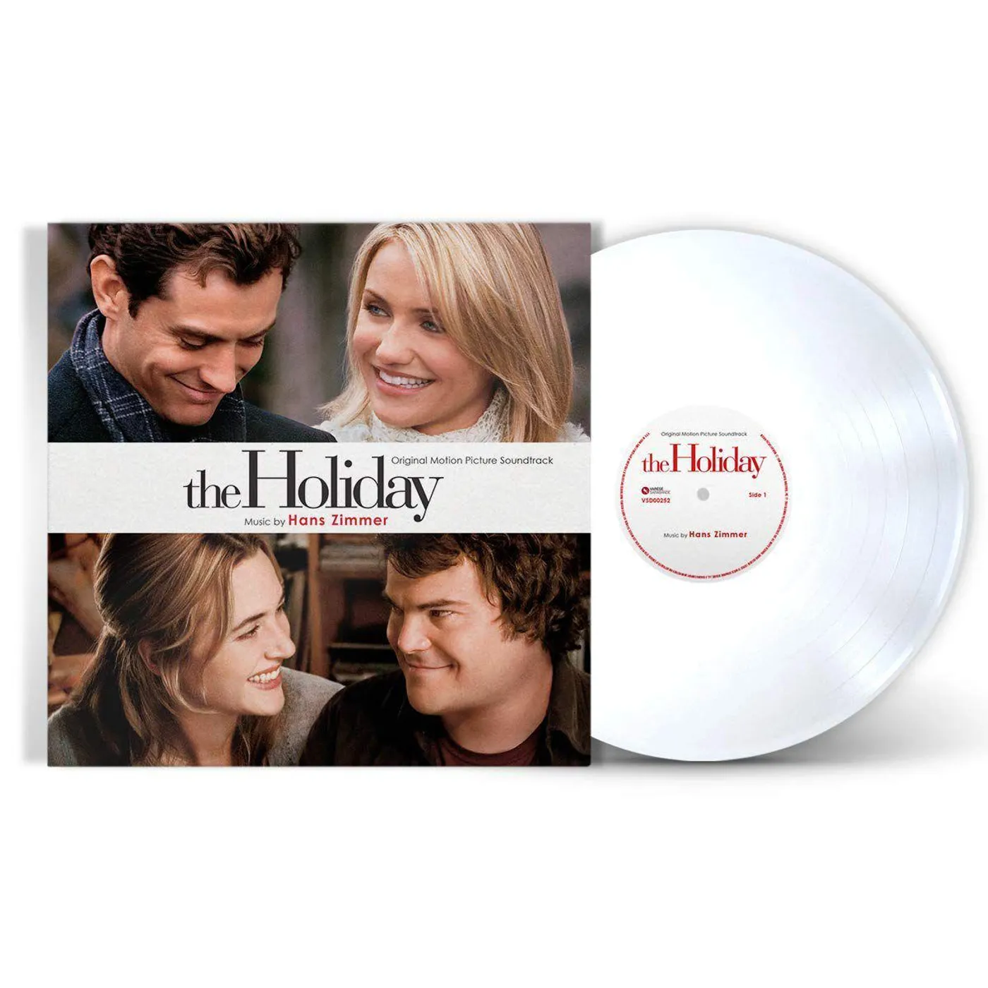 Hans Zimmer The Holiday Soundtrack (White) Vinyl Record