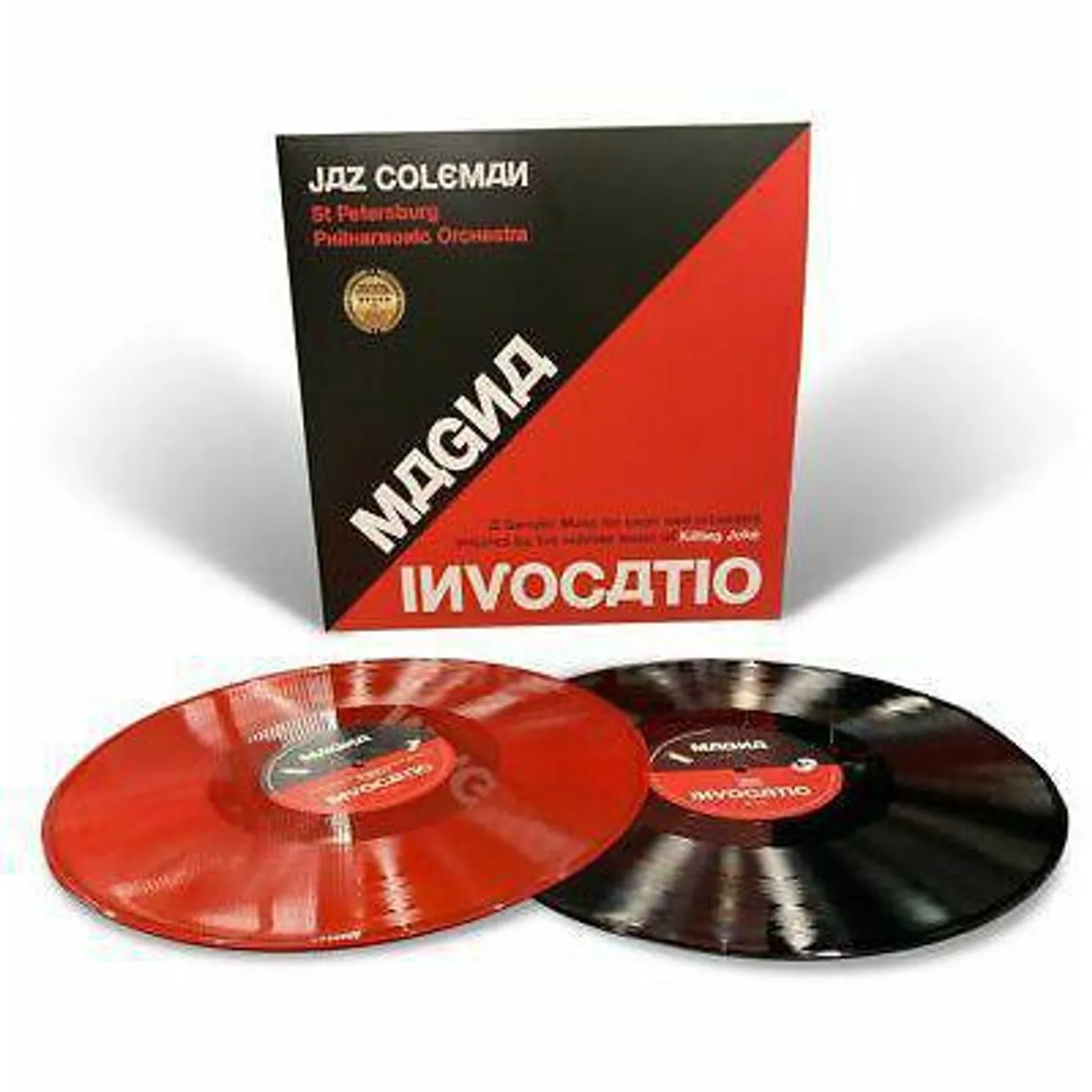 Jaz Coleman Magna Invocatio - A Gnostic Mass... (2LP/Red/Black) Vinyl Record