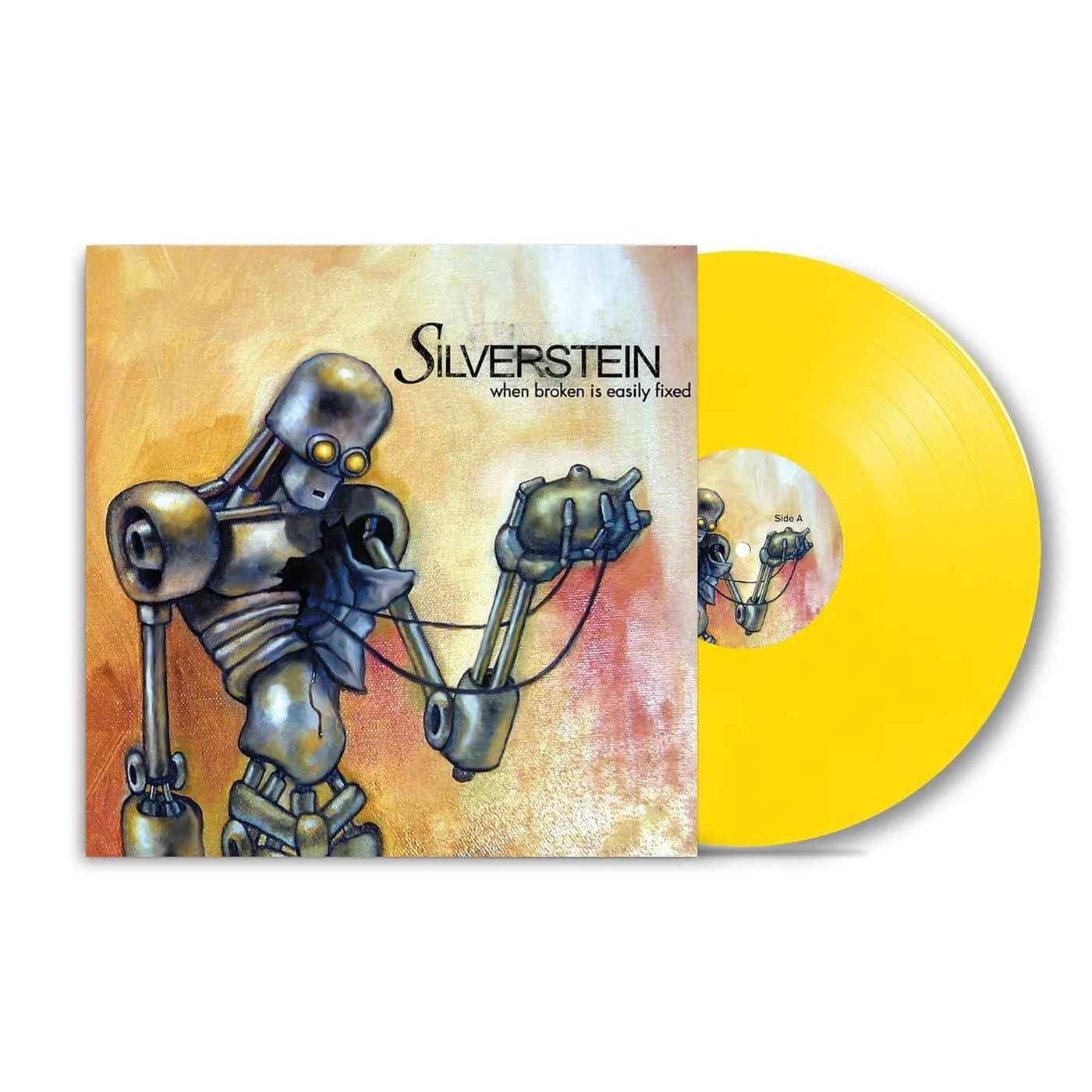 Silverstein When Broken Is Easily Fixed (180g/Canary Yellow/Remastered) Vinyl Record
