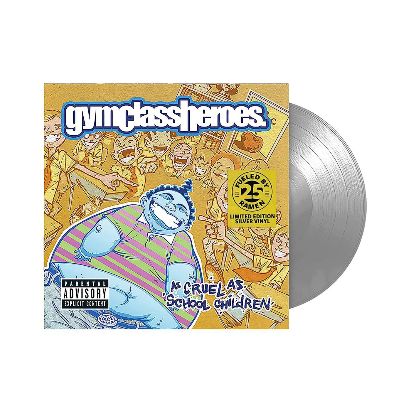Gym Class Heroes As Cruel As School Children (FBR 25th Anniv. Edition/Silver) Vinyl Record