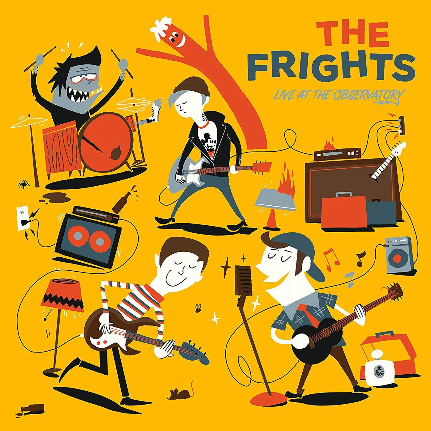 The Frights LIVE AT THE OBSERVATORY (2LP) Vinyl Record