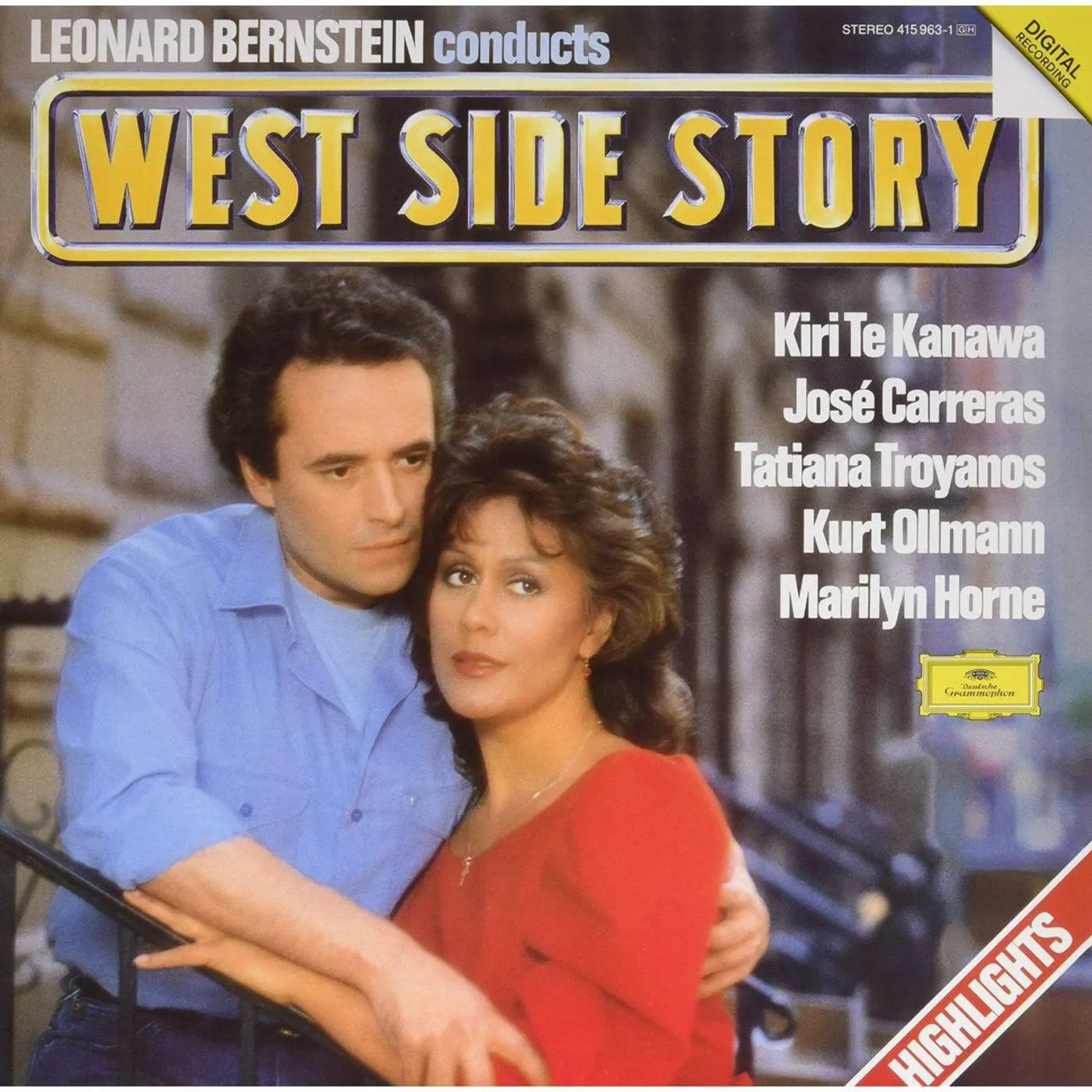 LEONARD BERNSTEIN CONDUCTS WEST SIDE STORY Vinyl Record