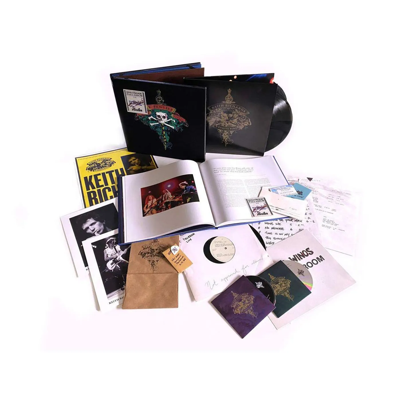 Keith Richards & the X-pensive Winos Live At The Hollywood Palladium (Ltd/2LP/10inch/CD/DCD Box Set) (Vinyl)