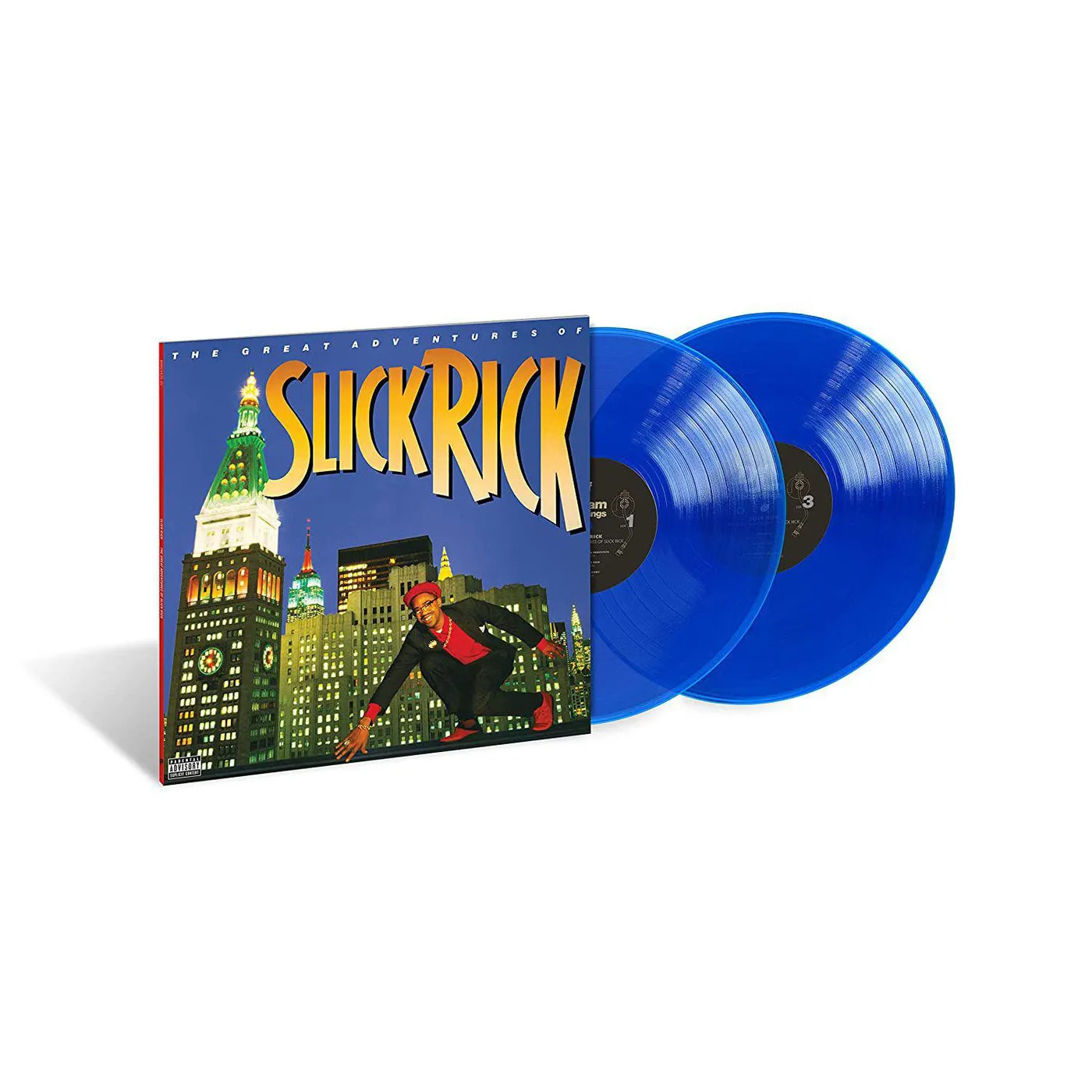 GREAT ADVENTURES OF SLICK RICK (2 LP/TRANSPARENT BLUE VINYL) Vinyl Record