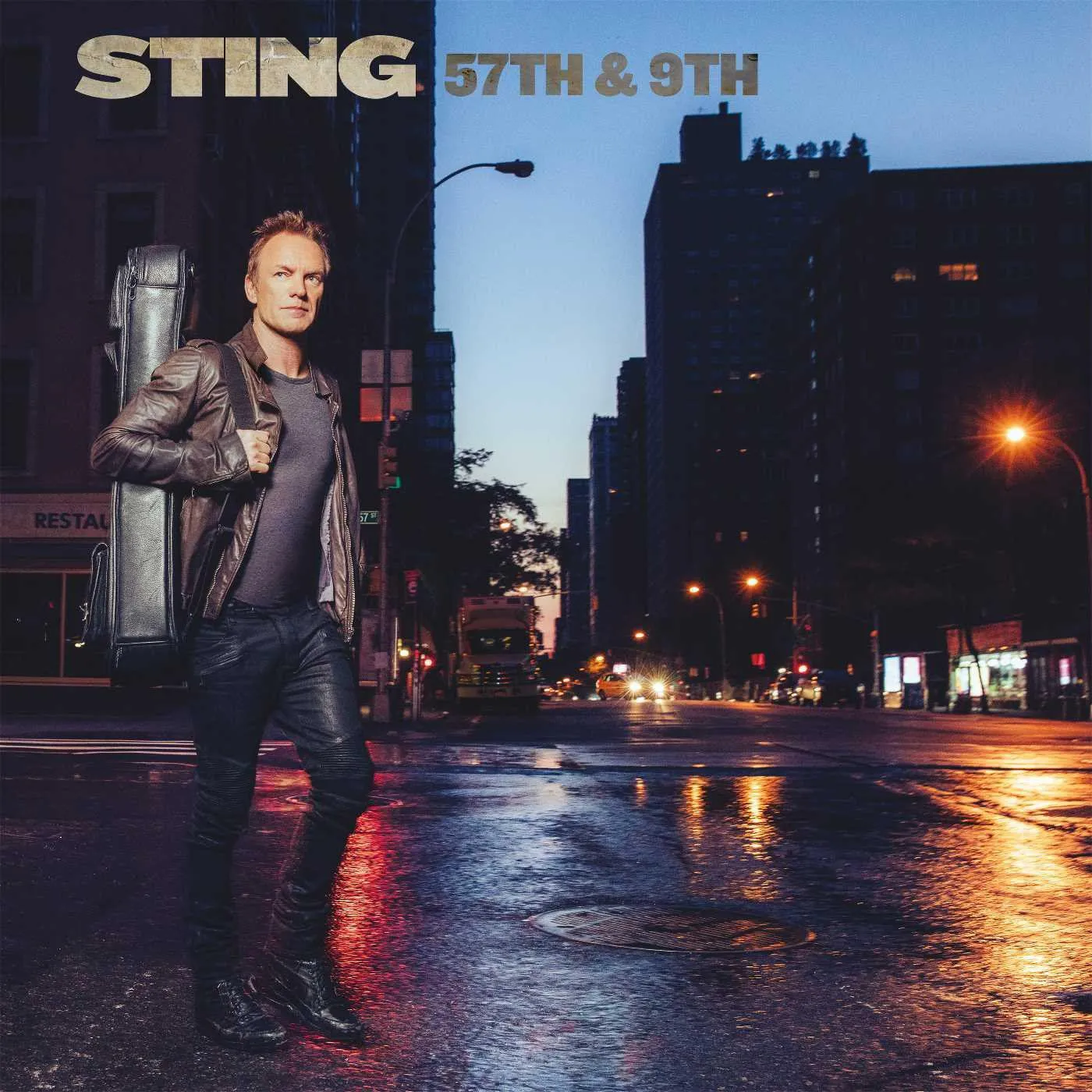 Sting 57th & 9th (Blue) Vinyl Record
